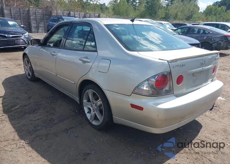 2004 Lexus Is 300 из США, поврежденный, VIN JTHBD192040088902